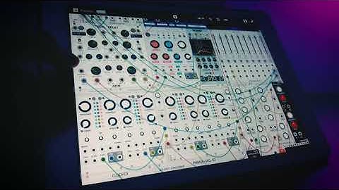 MiRack App - VCV Rack port for iOS - Eurorack emulation - Autogenerative Random Patch Plaits Clouds