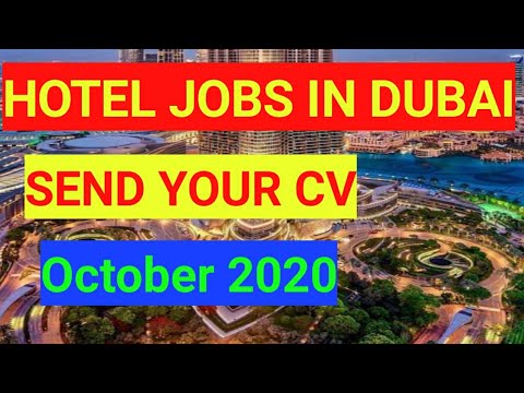 Hotel jobs in Dubai Free October 2020 New jobs