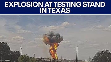 Firefly Aerospace rocket test stand explodes | FOX 7 Austin