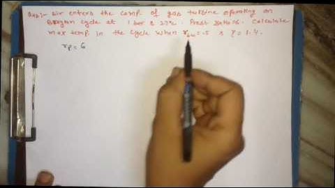 Problems on brayton cycle(lec. 2) | power plant | gate lectures for mechanical engineering