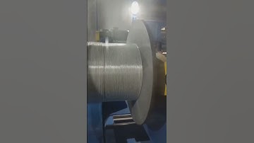 Perfect roundness , precise traverse single twist cabling machine #cablemachine #stranding