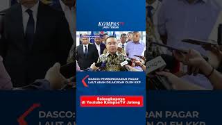 Sufmi Dasco tanggapi soal pembongkaran pagar laut #beritaterkini #pagarlaut #tangerang #kkp #tnial