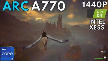 🔴 LIVE | ARC A770 + i9 13900k | Hogwarts Legacy | 1440p Ultra Settings Ray Tracing XESS