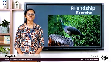 Grade 3 English WKB Chapter 7 Class 2 Friendship Story Exercise