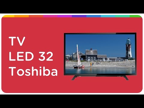 TV LED 32" Toshiba 32L1500 Conversor Digital 2 HDMI 1 USB - TV LED 32" Toshiba 32L1500 Conversor Digital 2 HDMI 1 USB