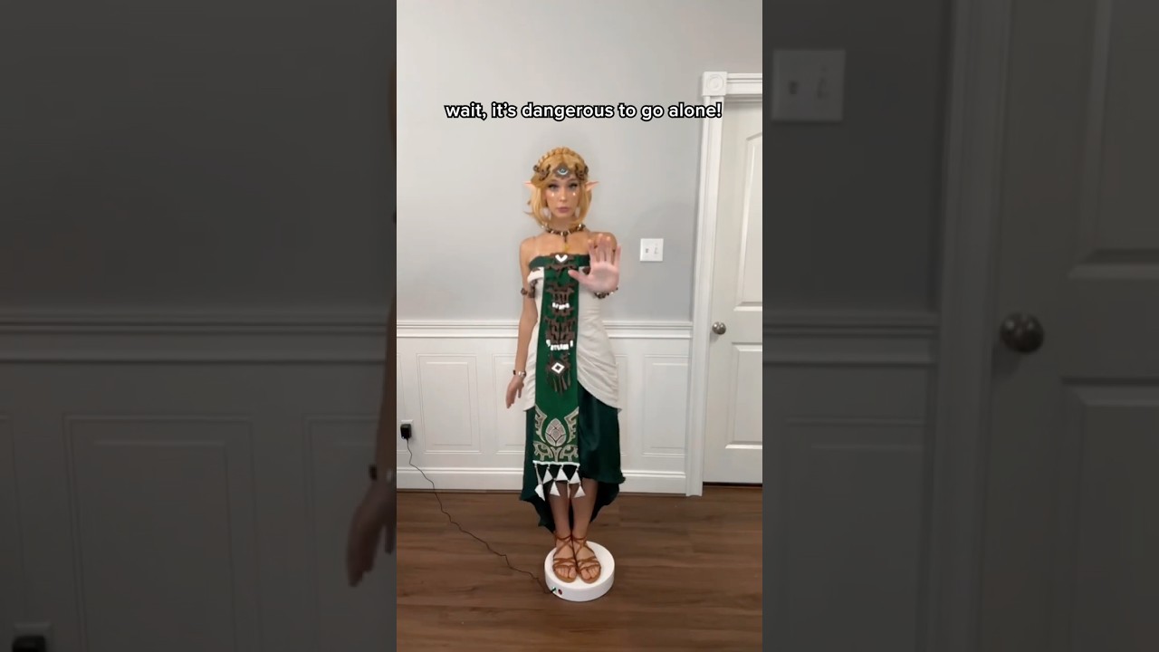 Zelda and Link vs the forces of evil! Zelda Cosplay!