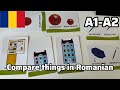 Learn romanian with comprehensible listening | How to compare things | A1-A2