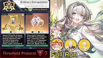 Firefly With Flame-Chase Alliance & Destruction Path Full Run | DU Protean Hero Protocol 7