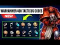 WARHAMMER TACTICUS CODES 2025 | WARHAMMER 40K TACTICUS CODES