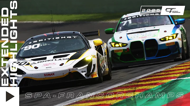 Extended Highlights I Spa-Francorchamps I 2025 British GT Championship