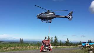 Aerial Fertilising in Ireland - Executive Helicopters