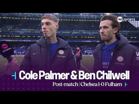 &#39;Very important to bounce back with a win&#39; | Cole Palmer &amp; Ben Chilwell on West London derby win 🔵