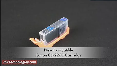 New Compatible Canon CLI 226C Ink Cartridge Instructional Video