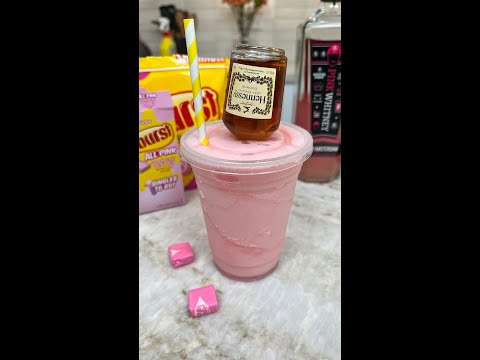 Pink Starburst Hennessy Daiquiri