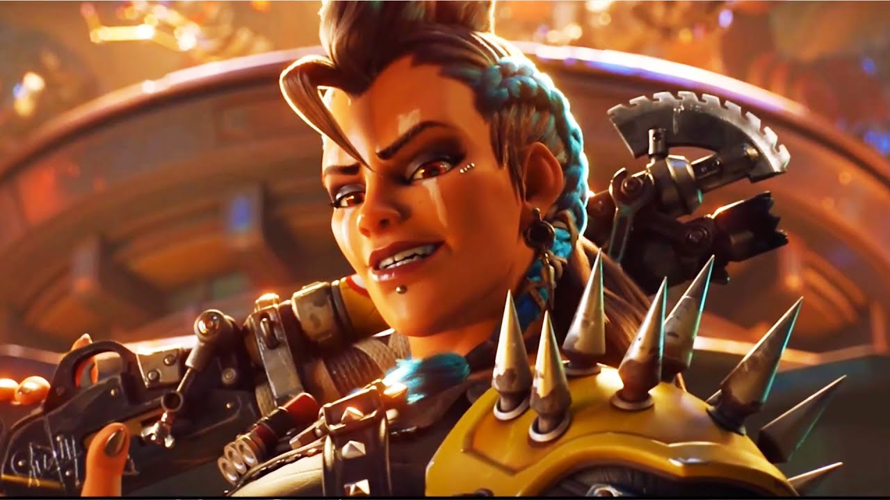 Junker Queen Ultimate Overwatch 2 Game 4K Wallpaper iPhone HD Phone 7341g