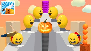 Slice It All 🔪🎃🪓 - Level 41-45 | Gameplay Walkthrough Part 10 [Android & iOS]