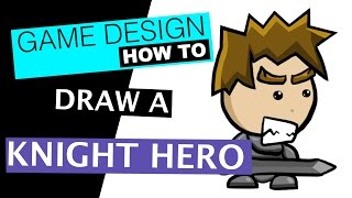 How To Draw a Knight Hero for your Mobile Game screenshot 3