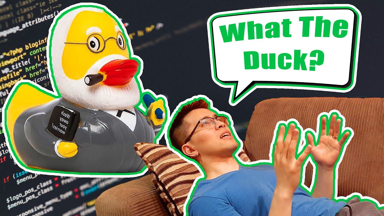 What Rubber Duck Debugging Actually Feels Like When You Code - YouTube