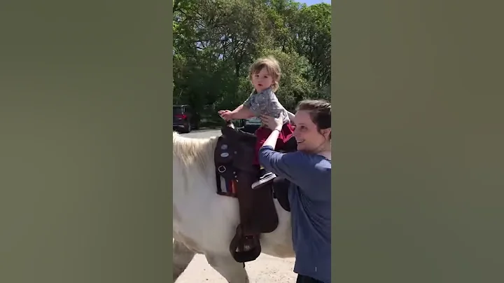 Micah's first ride