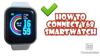 HOW TO CONNECT Y68 SMARTWATCH TO YOUR SMARTPHONE | TUTORIAL | ENGLISH screenshot 5