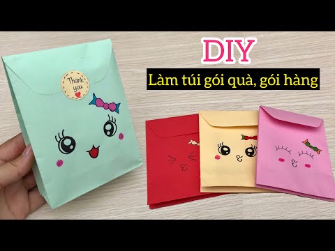 Video (352) Cách Làm Túi Gói Hàng Bằng Giấy A4 | Túi Giấy... - youtube