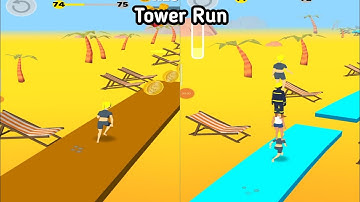 Tower Run Update Game Walkthrough Gameplay Level 71-75 | Top Android Games 2021 | Short gaming