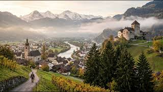 Little Crown of the Rhine | Liechtenstein Country Ballad (Acoustic Guitar & Soft Piano) screenshot 5