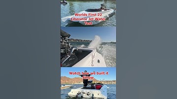 One of a kind 22 Liberator Jet boat  #wcro #jetboa t#speedboat #hotboats#fullsend#roostertail