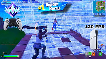 Fortnite Unreal Ranked Reload on PS5 Slim | Controller Gameplay | 120 FPS