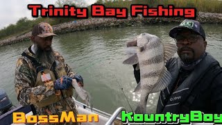 Catching BlackDrum and Sheepshead in Baytown Tx (Trinity Bay)