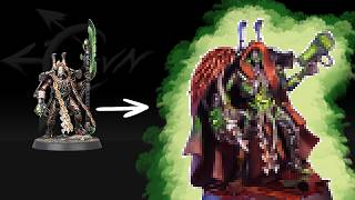 They STOLE All my Stuff! - Looted Necron Lord Kitbash
