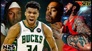BUCKS vs RAPTORS - Full Game - November 4, 2025 | NBA 2K26 screenshot 5