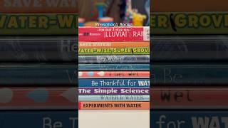 Books About Water Preschool Books #preschoolbook #booksforkids #kidsbooks #readingcomprehension