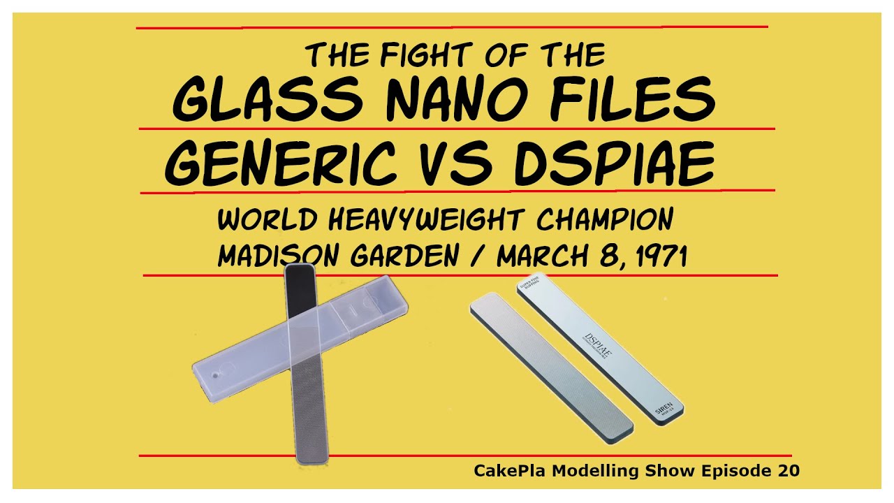 Nano Glass File Comparison: Generic Nano Glass File VS Dspiae MSF