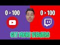 10 Tips to grow as a streamer How to grow on Twitch/Youtube Streamer Tips & Tricks Get more viewers