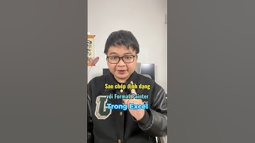 Sao chép định dạng nhanh với format painter #tinhocvanphong #excel
