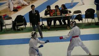 平成30年度第26回河北新報杯争奪全国高等学校空手道選手権大会 女子個人組手予選トーナメント