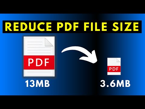 วีดีโอ: ฉันจะลดขนาด PDF โดยไม่สูญเสียคุณภาพใน InDesign ได้อย่างไร