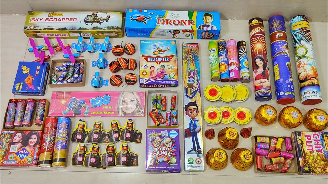 Diwali Different Types Crackers Testing | Diwali Crackers Testing