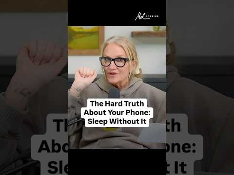 The hard truth about your phone: Sleep without it | Mel Robbins #Shorts