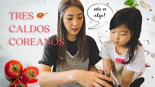 Caldos Coreanos en 10 minutosㅣCaldo Miso, Caldo de Cumpleaños y Caldo de HuevoㅣComida Coreana