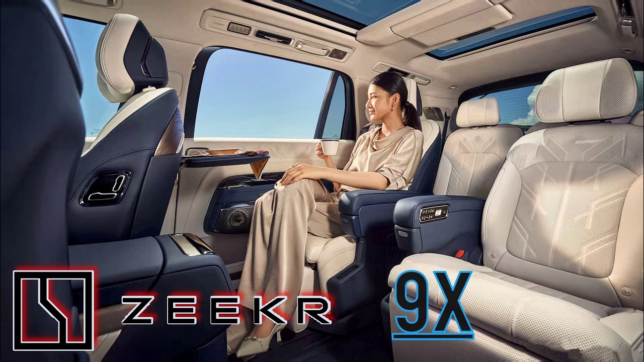 Новый флагман Zeekr 9X: раскрыли салон, цены и все характеристики!