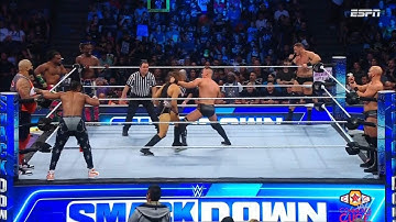Imperium Vs The New Day Vs Hit Row Vs Brawling Brutes - WWE SmackDown Español: 16/09/2022