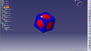 Celebrity CATIA V5 Tutorial - Boolean Intersect [103] Profile