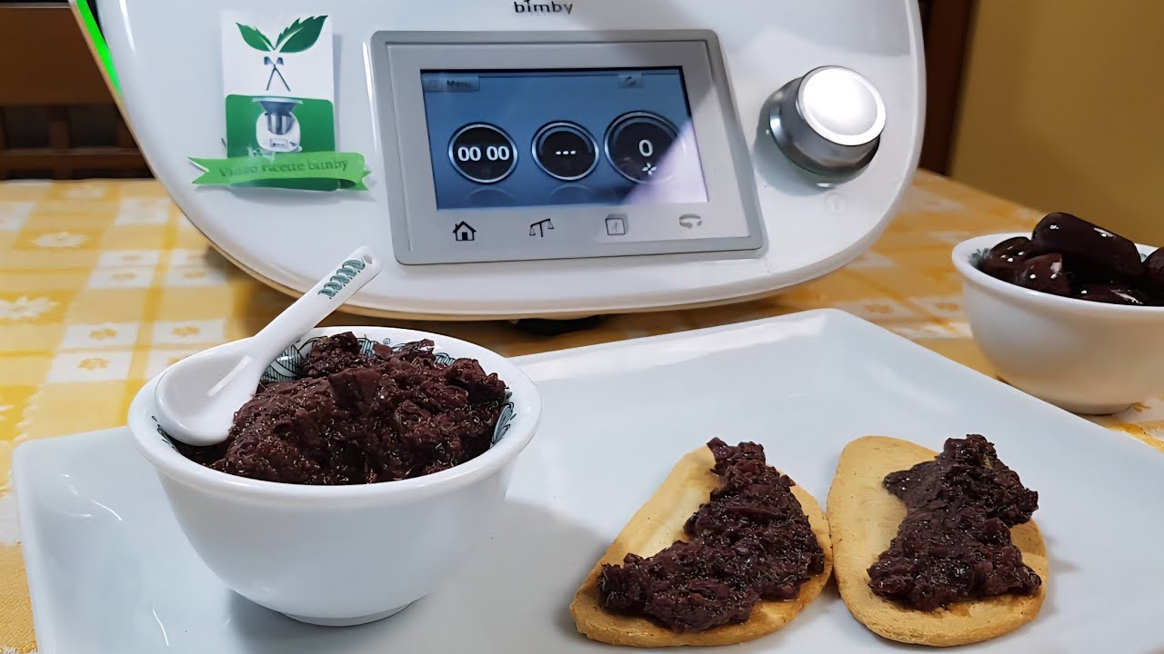 Patè di olive nere per bimby TM7 TM6 TM5 TM31