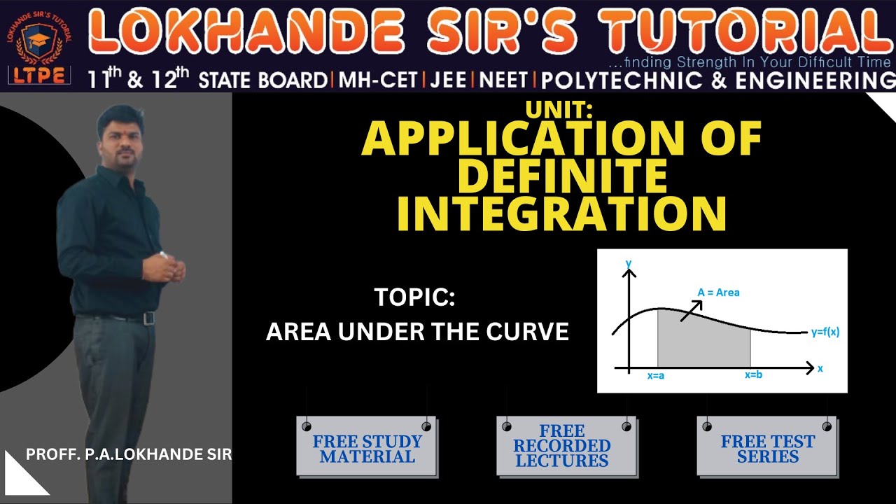 APPLICATION OF DEFINITE INTEGRATION- 02| AREA UNDER CURVE | Applied ...