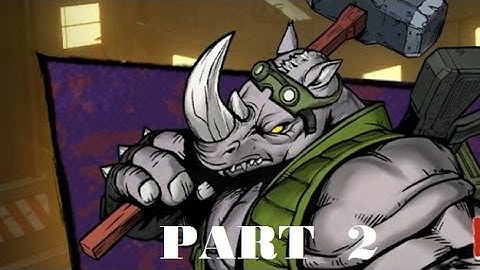 Teenage Mutant Ninja Turtles Mutants in Manhattan Walkthrough Gameplay Part 2 - Rocksteady