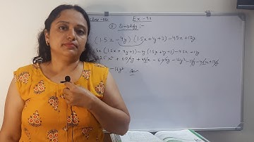 Exercise 9.4 question 3 simplify ka  part 7 class 8 math NCERT algebraic expression and identities