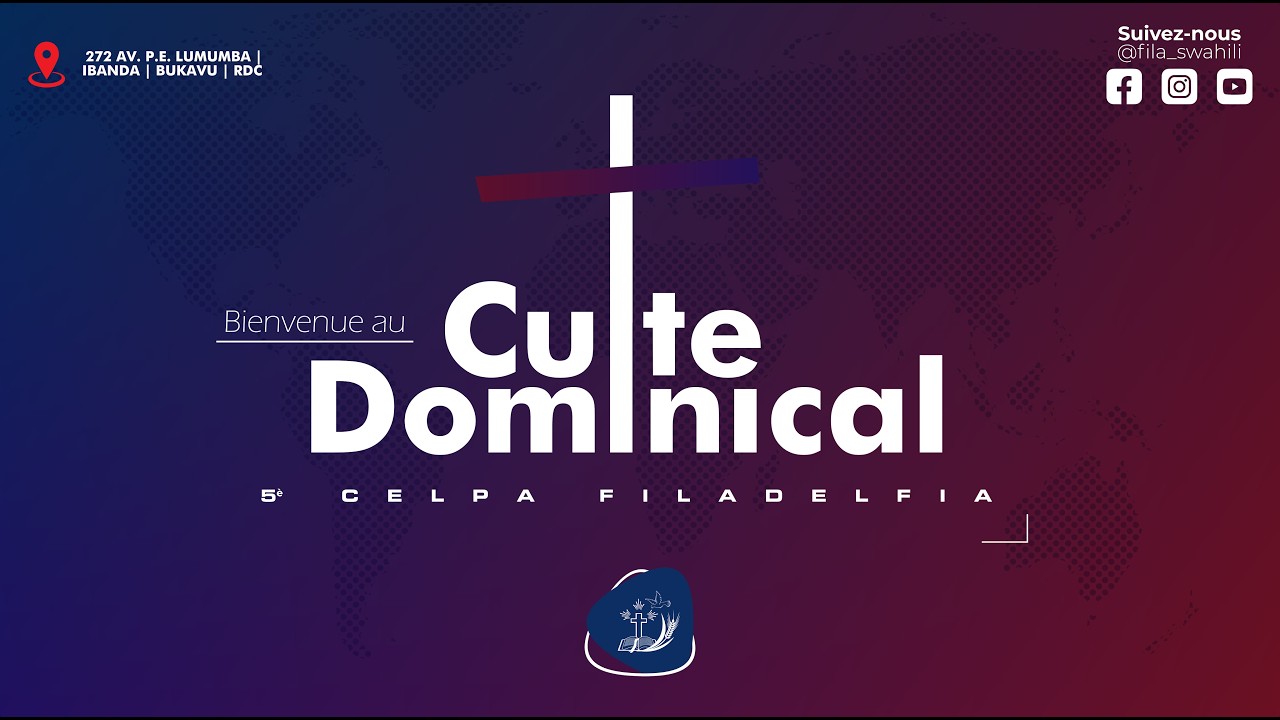 CULTE DOMINICAL EGLISE FILADELFIA DIEU EST GRAND / SERVICE 3