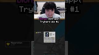 Dionyo obitrappt Tryhard als #1 #minecraft  #uhc  #pvp  #deutsch  #shorts
